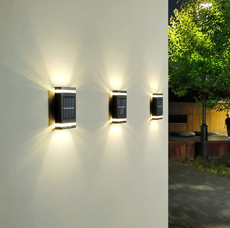 BowLift | BloomRay – Solar Wall Lamp for Beautiful Garden Illumination