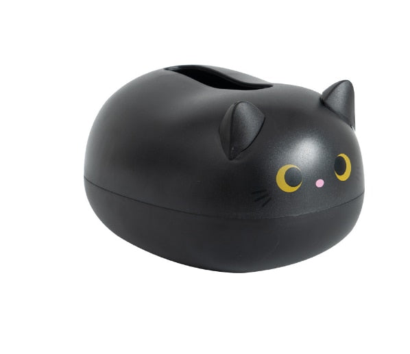 Cat Shaped Desktop Tissue Box | Bowlift