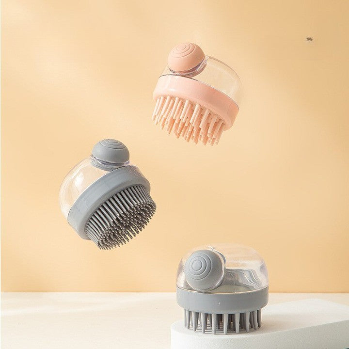 BowLift | Quick Clean Shampoo Dispenser Hair Massager Brush