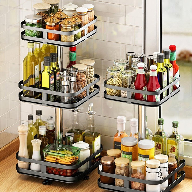 BowLift | 360° Rotatable Multifunctional Storage Rack