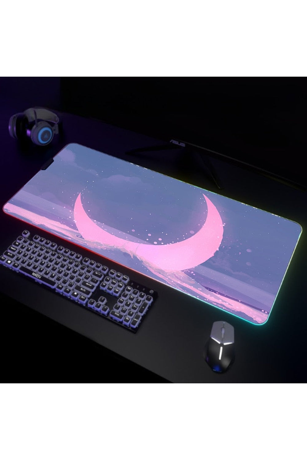 LED Gaming Mouse Pad | Bowlift