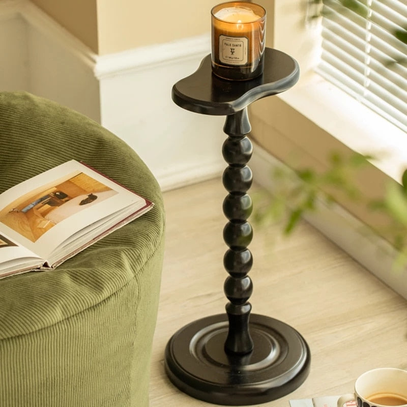 BowLift | Medieval Time Solid Wood Mini Coffee Table