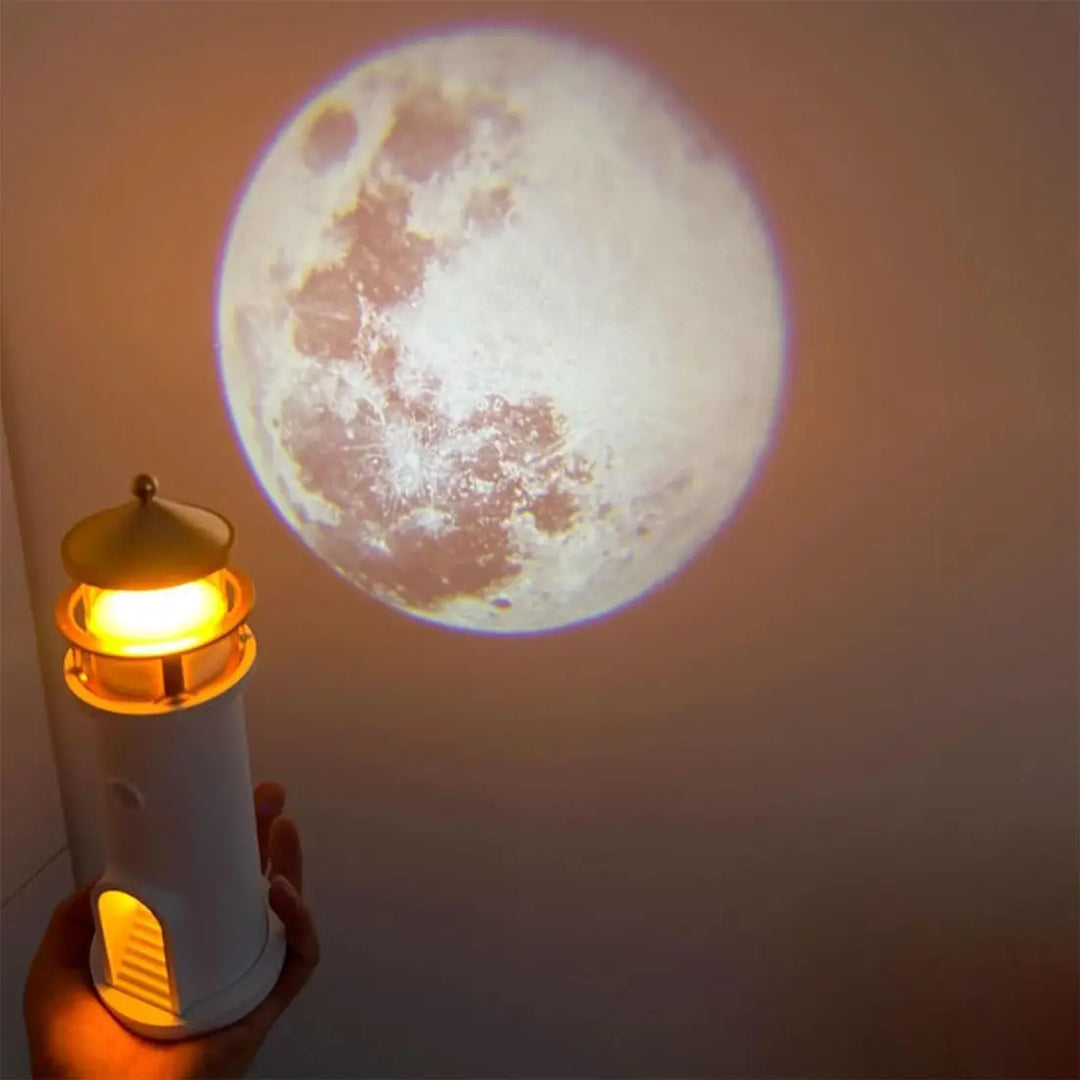 Moon Harbor Lighthouse Night Lamp | Bowlift