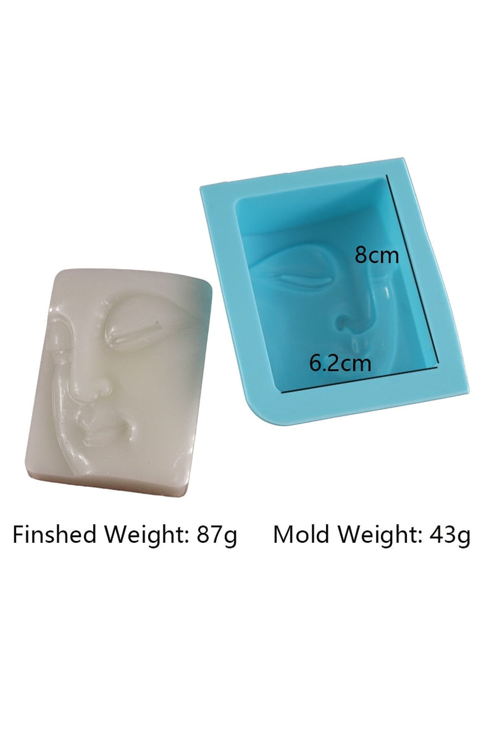 Face Shaped Candle Mold | Bowlift