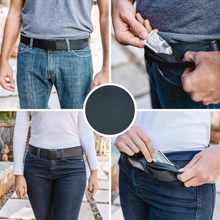 Anti-Theft Hidden Wallet Travel Belt | Bowlift