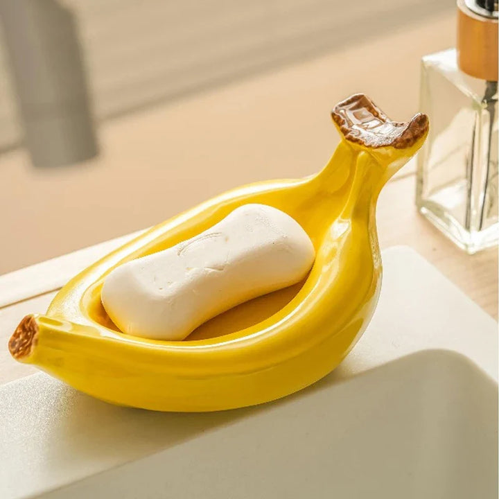 Creative Ceramic Banana Soap Box | Bowlift