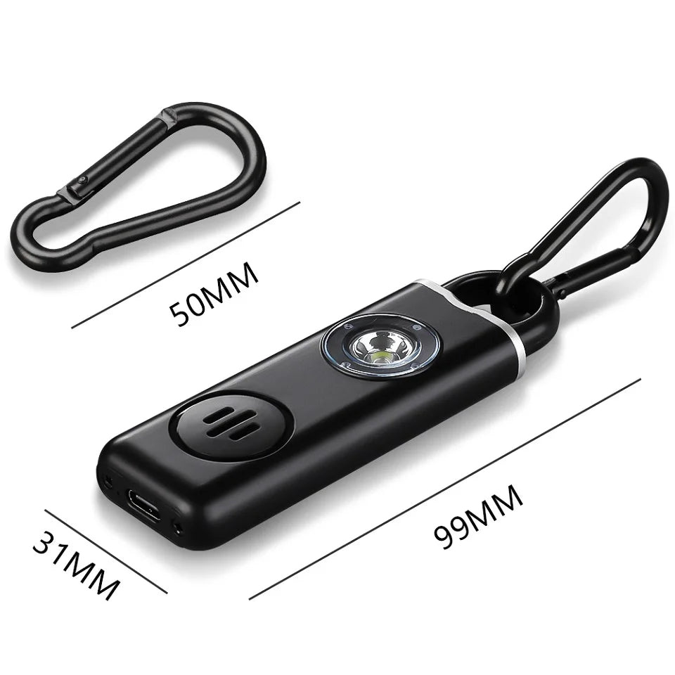Emergency Self Defense Alarm Keychain | Bowlift