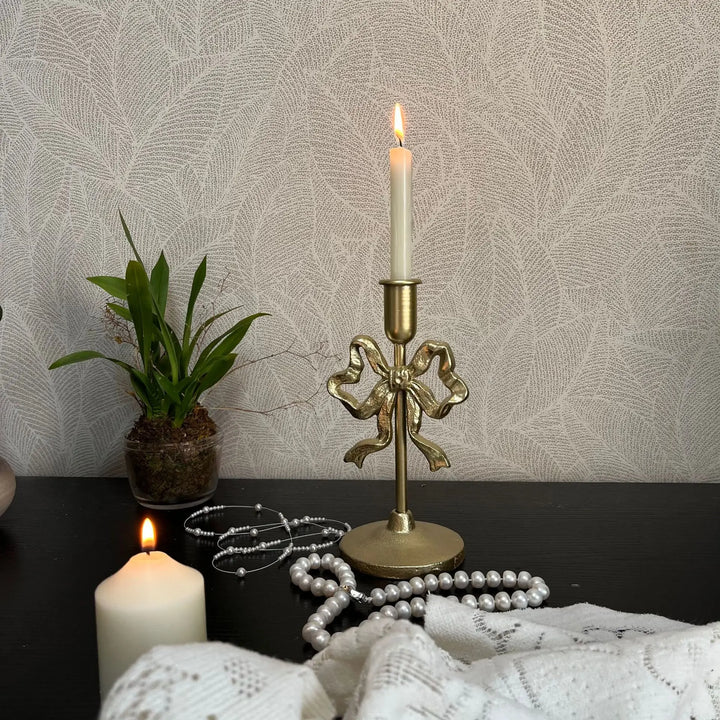 French Wrought Iron Candle Holder | Bowlift
