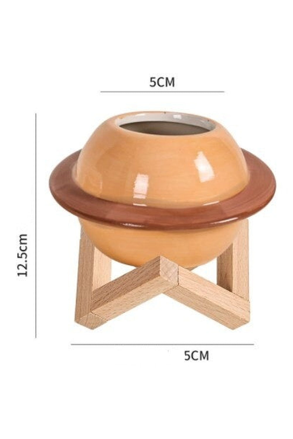 Motif ceramic pot for succulents | Bowlift
