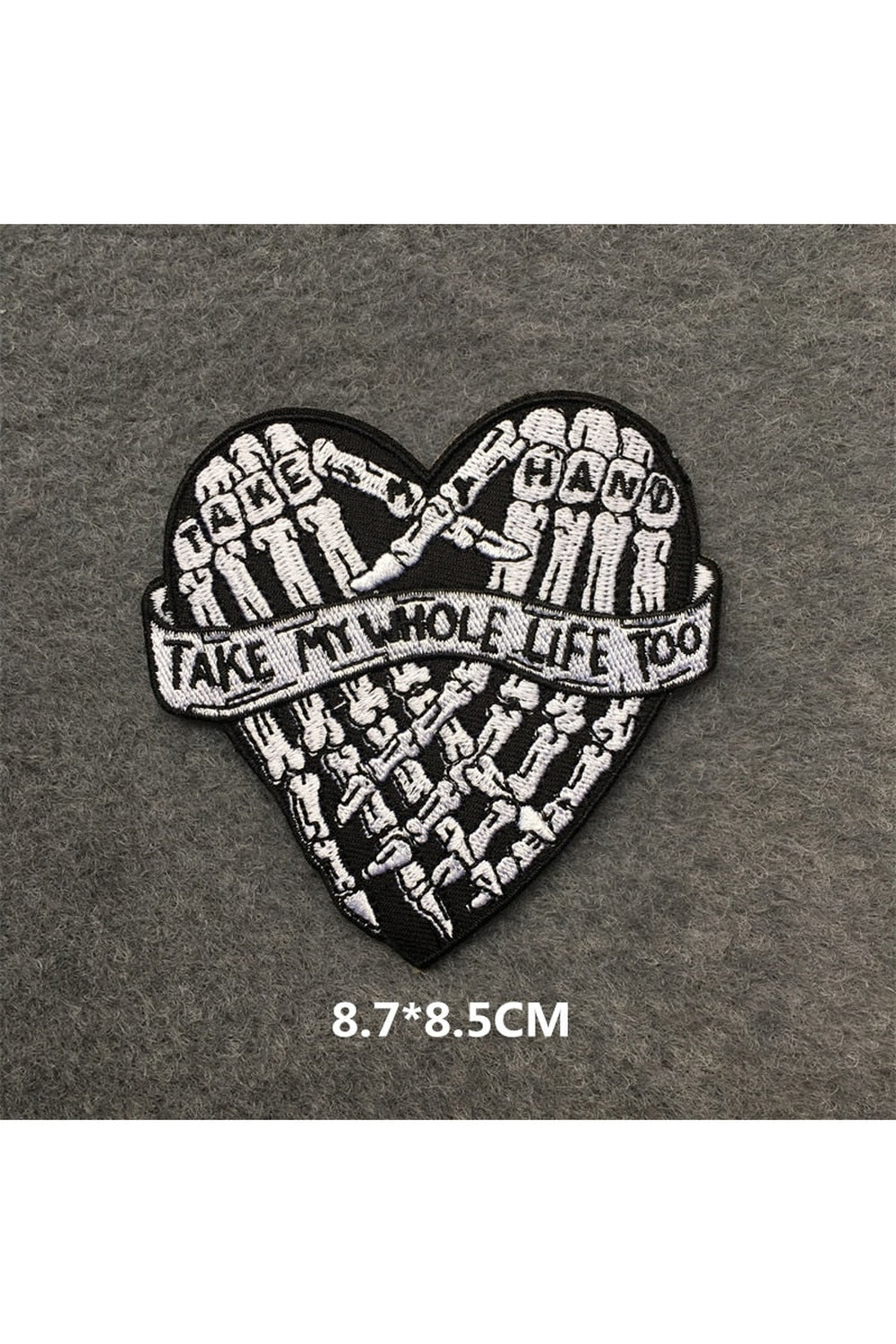 Punk embroidered patch set | Bowlift