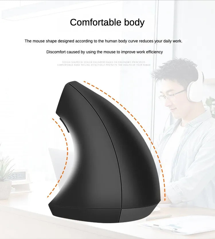 BowLift | Ergonomic Wireless Vertical Mouse