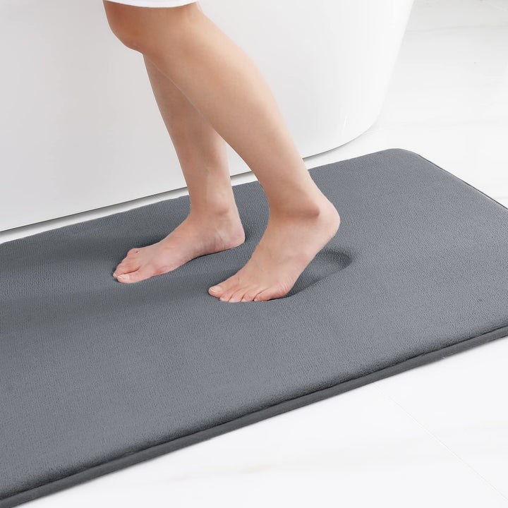 BowLift | Quick Absorbent Anti Slip Memory Foam Bath Mat