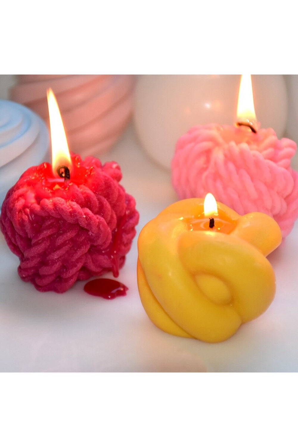 geometric candle shape | Bowlift