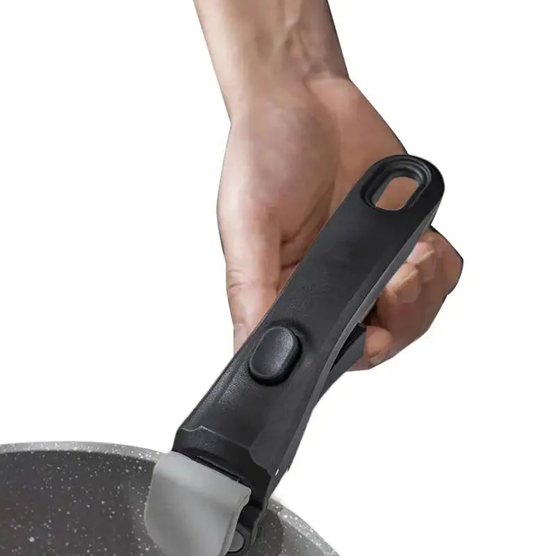 BowLift | Flexigrip Detachable Universal Pot Handle | Heat Resistant & Ergonomic | For Pans & Pots | One-Hand Operation