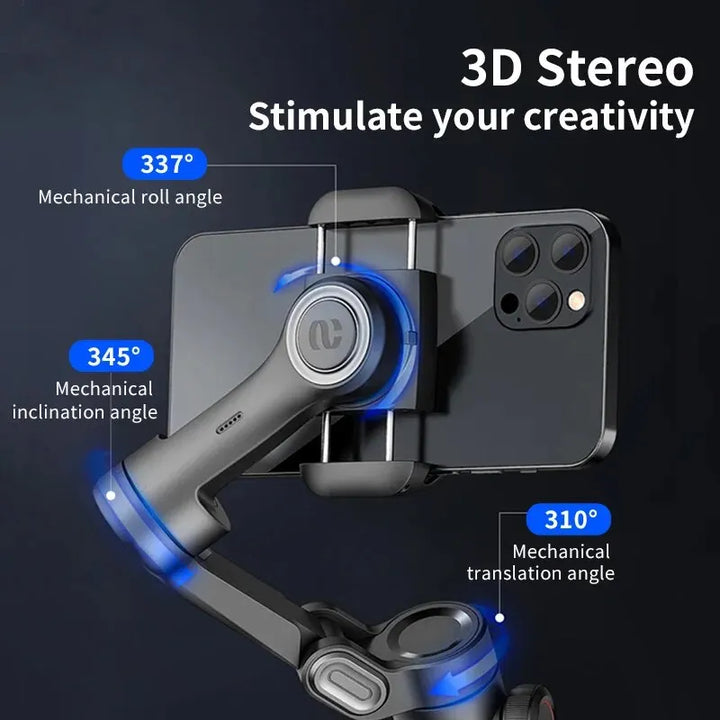 BowLift | 3-Axis Smartphone Gimbal Stabiliser with AI Tracking & Face Detection – Alvion