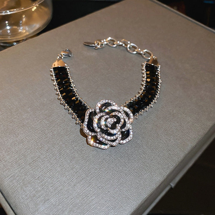 BowLift | Gothic Rose Handmade Crystal Necklace
