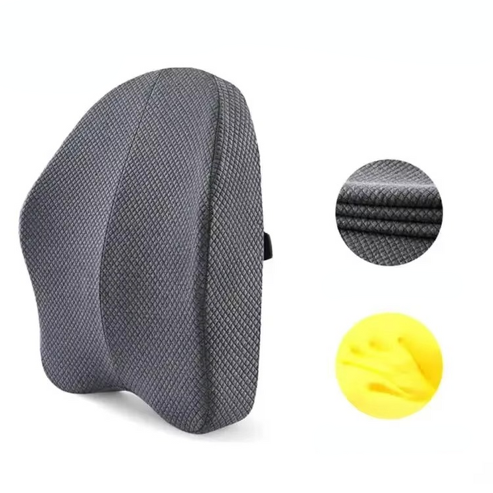 BowLift | Memory Foam Orthopedic Seat Cushion with Tailbone and Lumbar Support