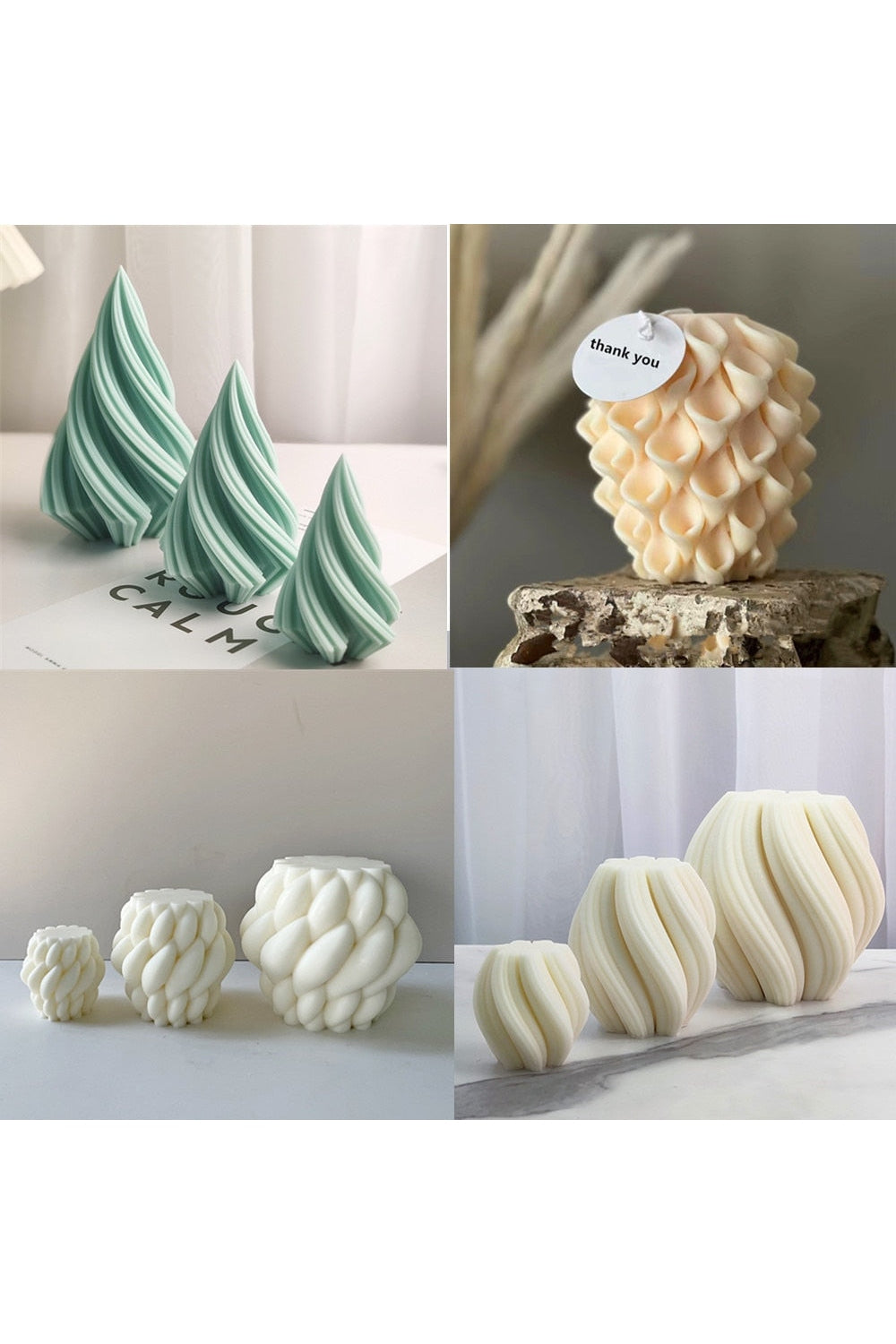 geometric candle shape | Bowlift