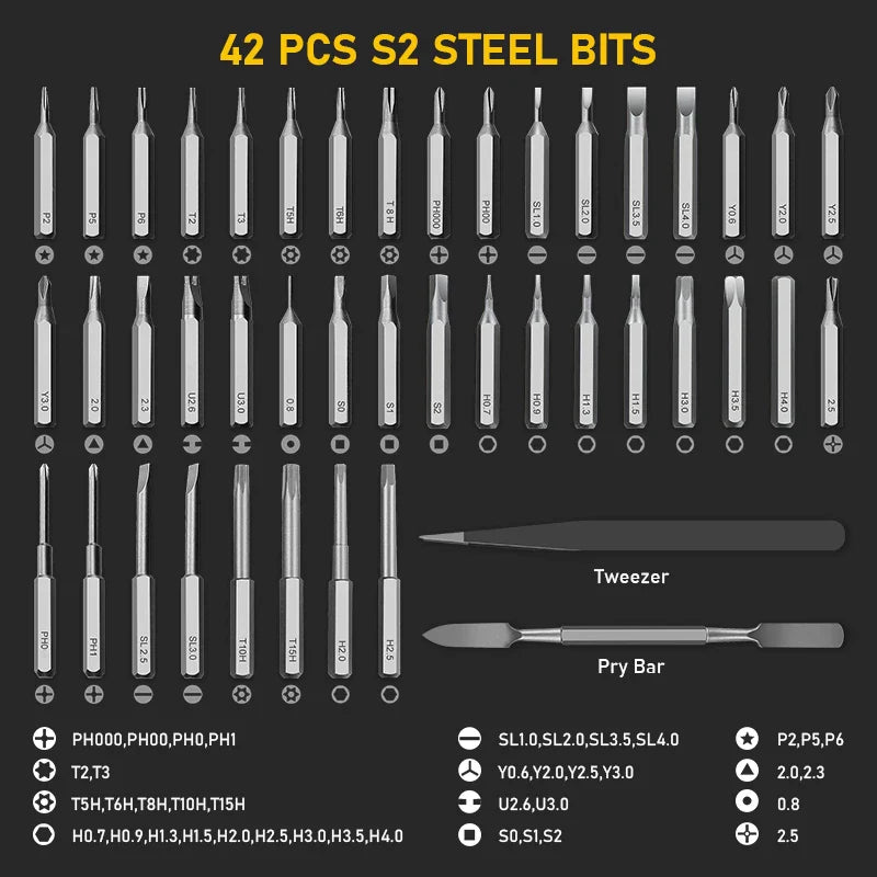BowLift | Magnetic Precision Electric Screwdriver Set