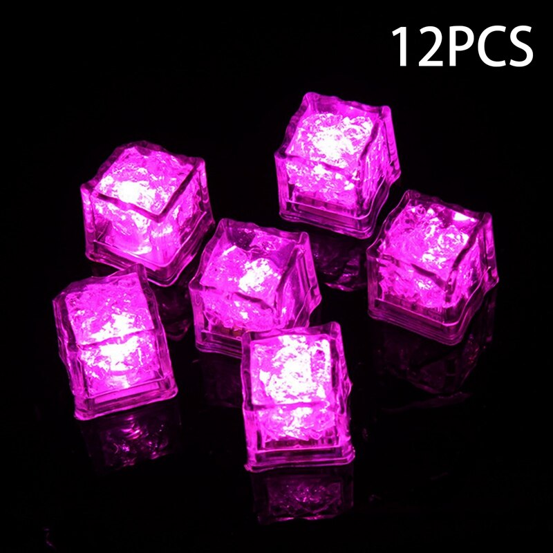 Colorful Water-Activated LED Ice Cubes | Bowlift