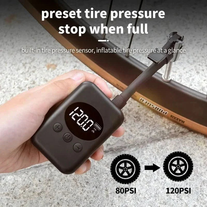 BowLift | Portable Mini Bike Pump with 150psi for MTB & Outdoor