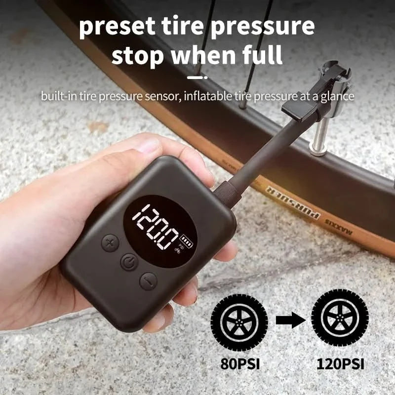 BowLift | Portable 150PSI Mini Bike Pump for MTB & Outdoor