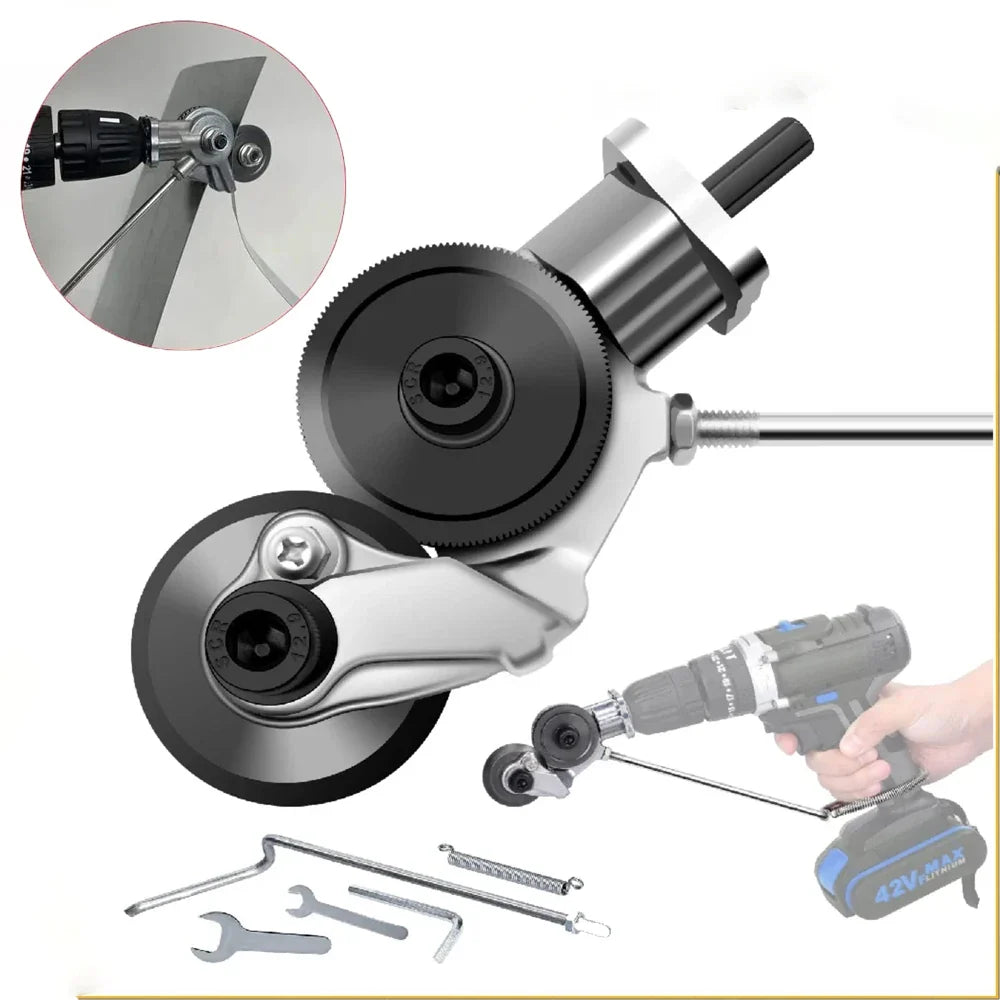 BowLift | Double Headed Electric Drill Plate Cutter