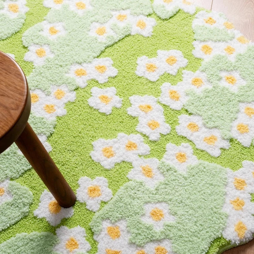 Flower Garden Rug | Bowlift