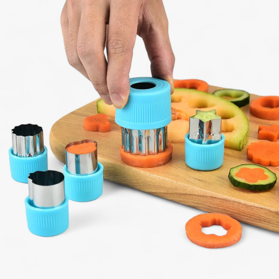 BowLift | Creative Cutter Set for Cookies and Fruit - StarHeart