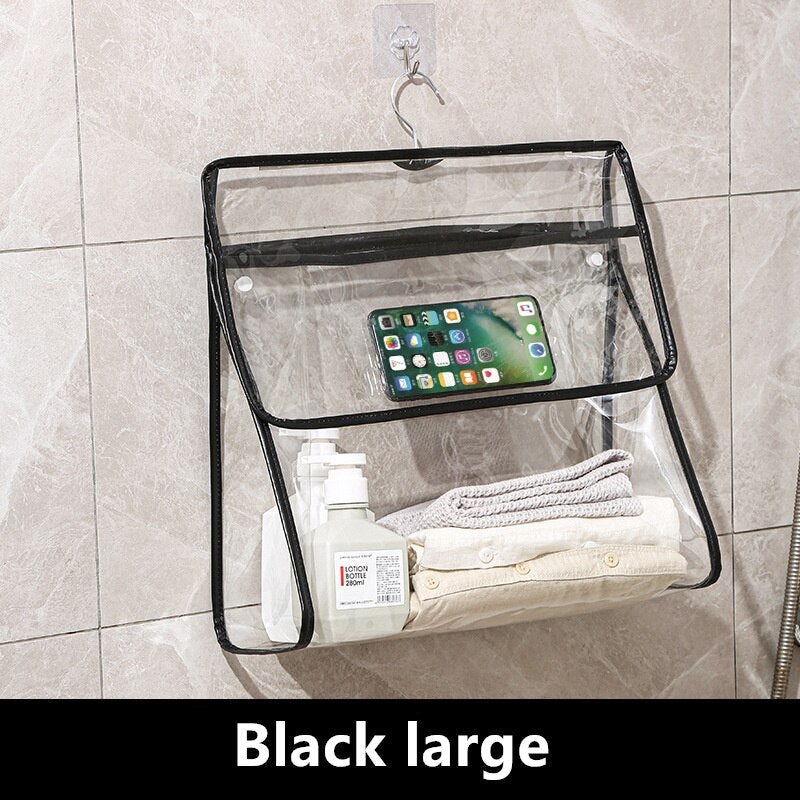 BowLift | Waterproof Transparent Hanging Bathroom Organizer Bag