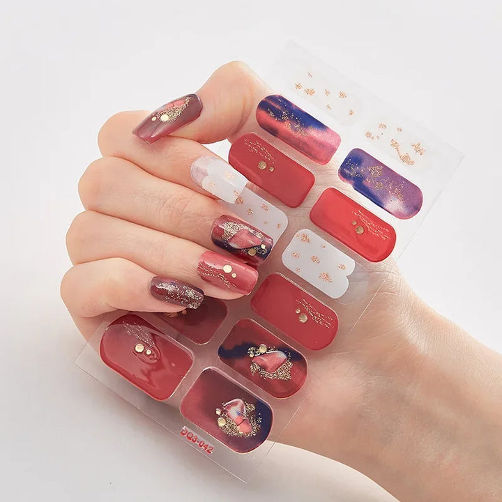 BowLift | Christmas Nail Stickers | Festive Designs | Easy to Apply