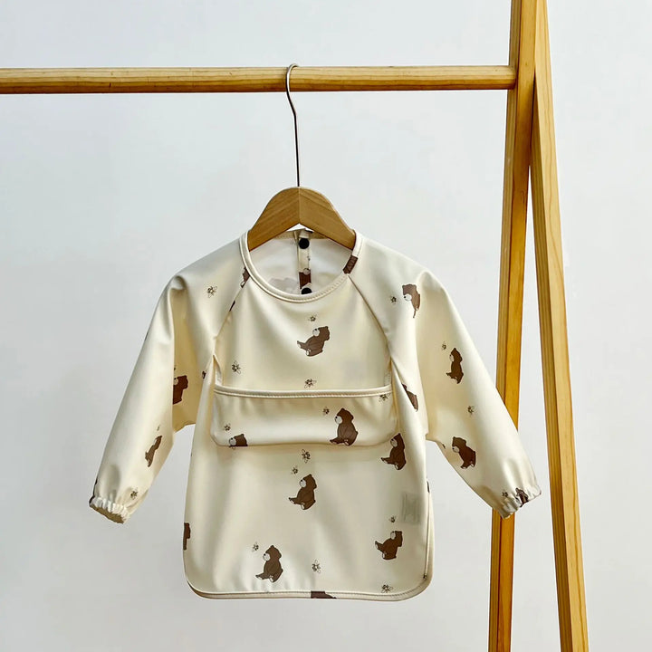 BowLift | Long-sleeve waterproof art apron for children
