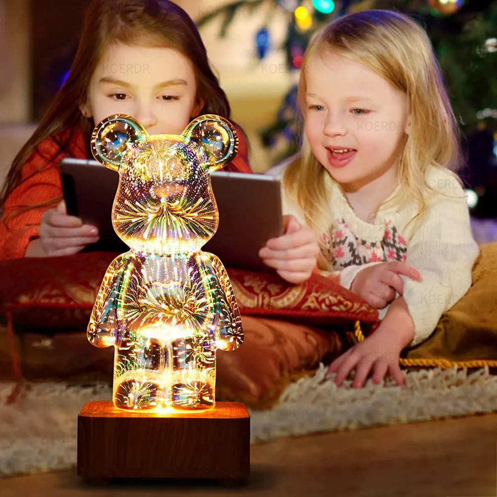 BowLift | Magical 3D Firework Projection Mood Lamp - StarBear