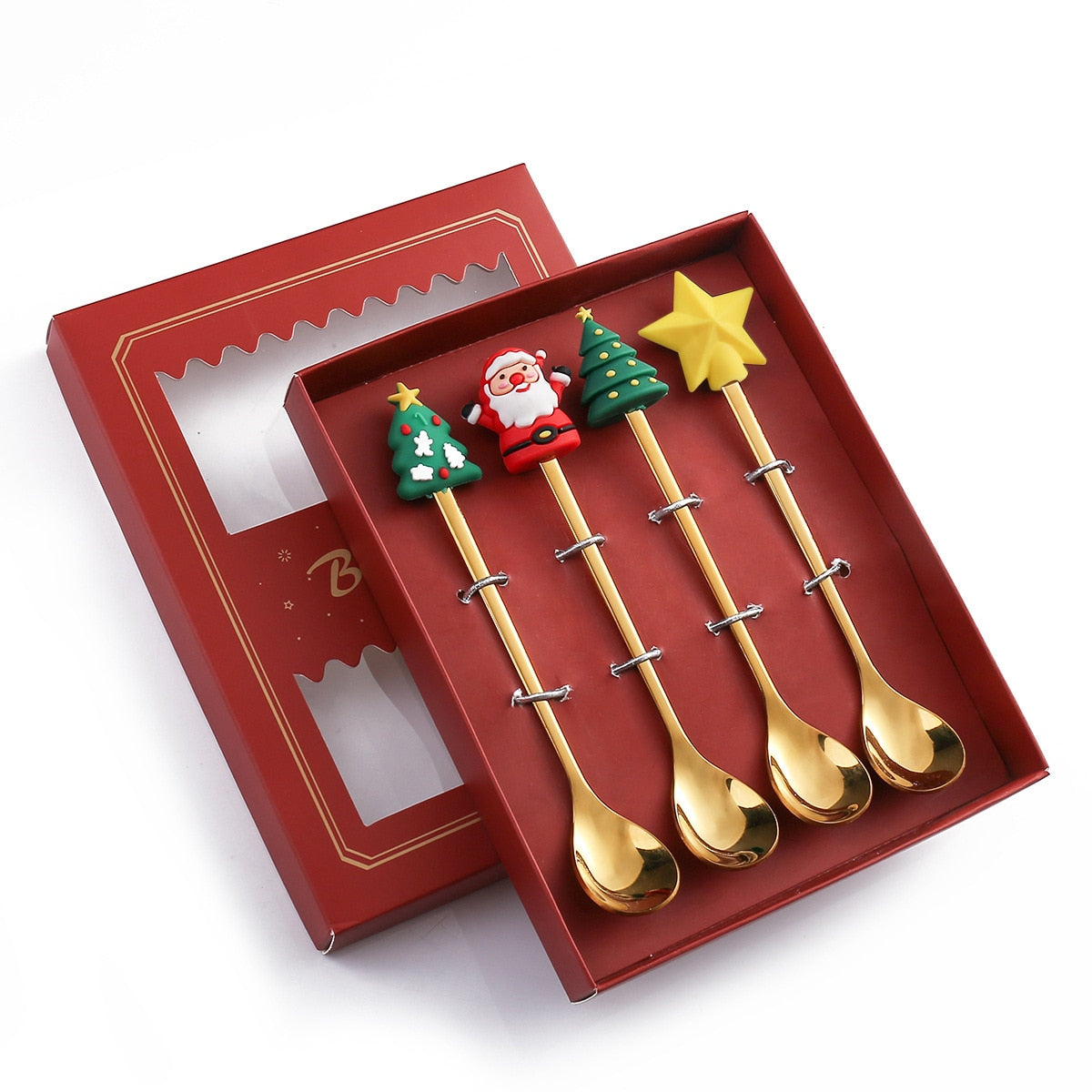 BowLift | 4Pcs Christmas Best Wishes Tableware Set