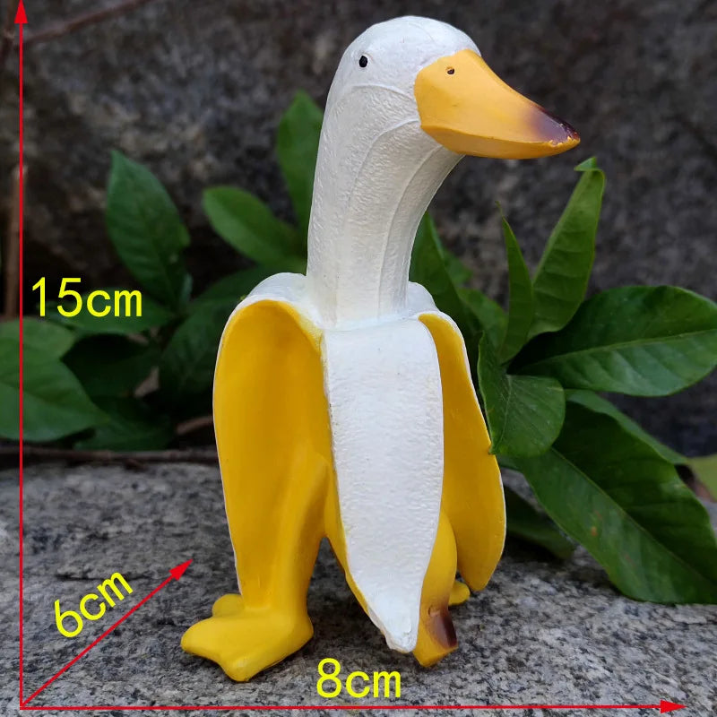 Peeled Banana Duck Face Garden Decor | Bowlift