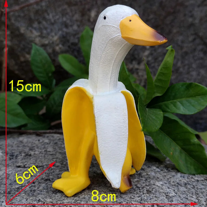 Peeled Banana Duck Face Garden Decor | Bowlift