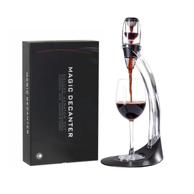 BowLift | VinaLuxe Wine Aerator with Filter | Instant Full Aroma | Softer Tannins | Modern Design