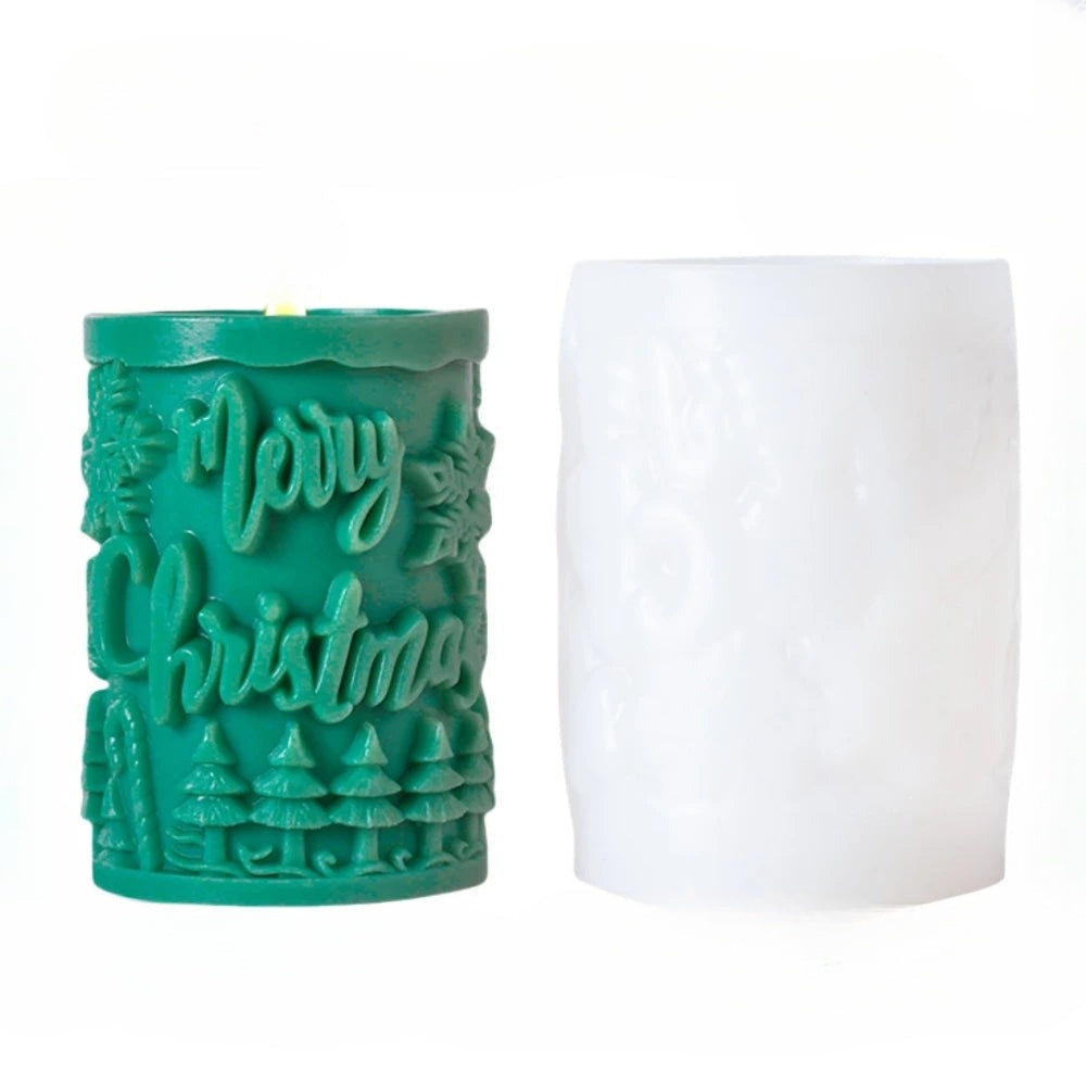 BowLift | Elegant 3D Candle Silicone Mold with Decorative Pattern