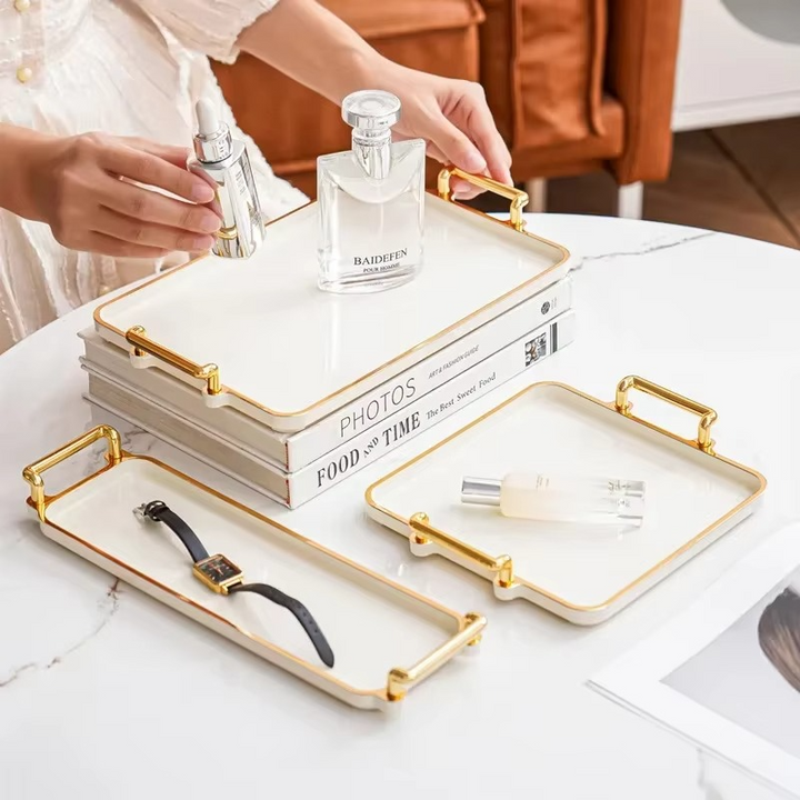 BowLift | Elegant Rectangular Multi-Purpose Storage Tray
