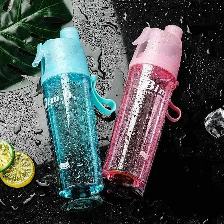 BowLift | 2 in 1 Portable Spray Water Bottle