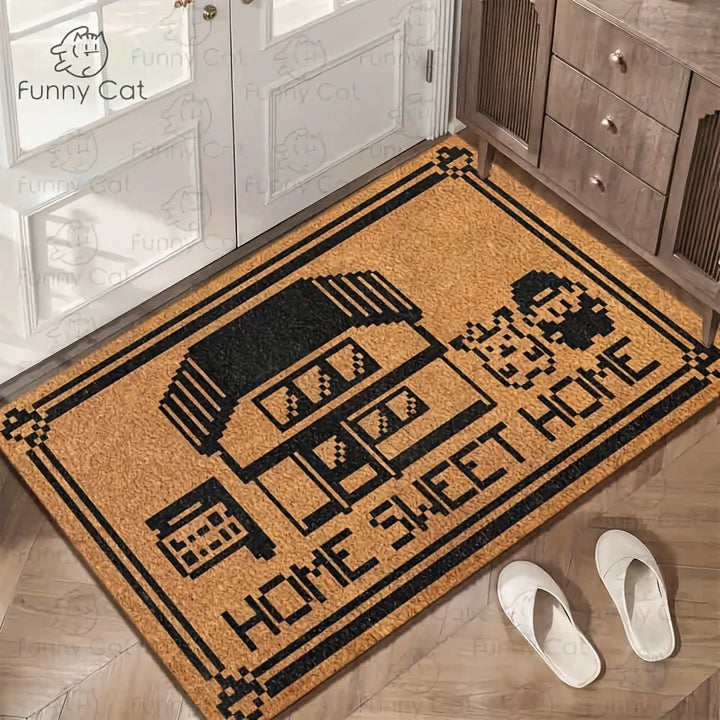 BowLift | Lightweight Washable Doormat Welcome Mat Carpet Bedroom Living Room