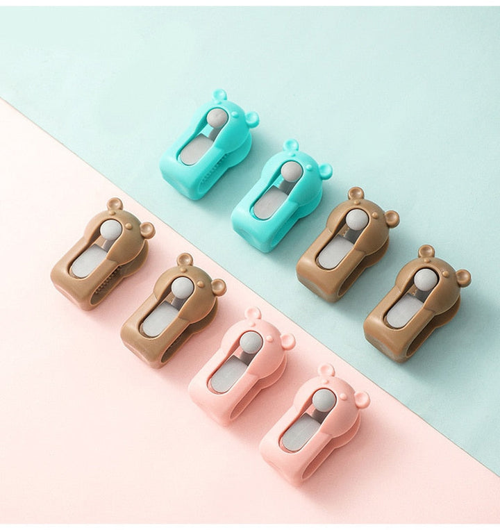 4Pcs Bear Non-slip Bed Clips | Bowlift