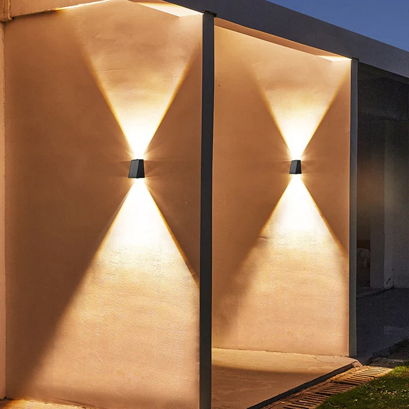 Solar LED Wall Light Bowlift