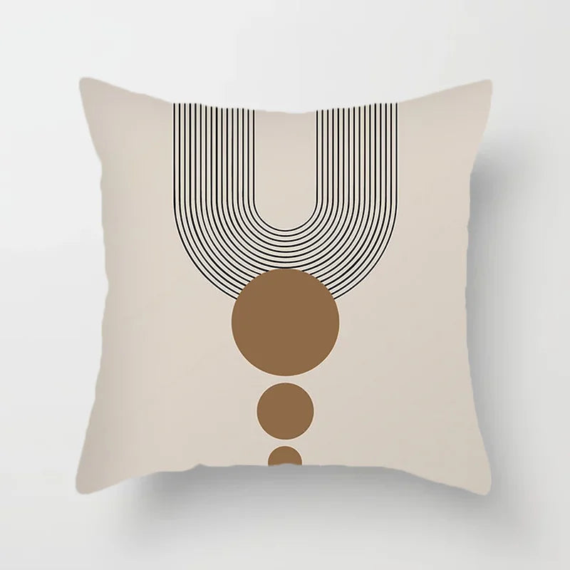 Modern Art Abstract Pattern Decorative Cushion Covers Creative Line Sofa Chair Pillowcases Throw Pillow Case Home Office Decor | Bowlift