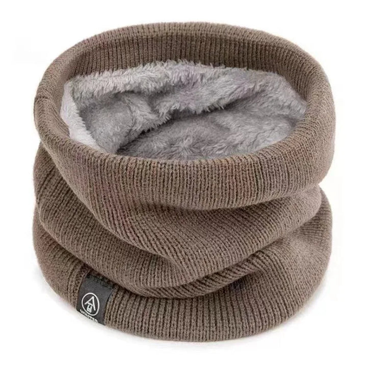 BowLift | ThermoKnit Pro | Warmer knitted scarf with fleece lining | Windproof & Breathable | Adjustable multifunctional neck protection for women & men