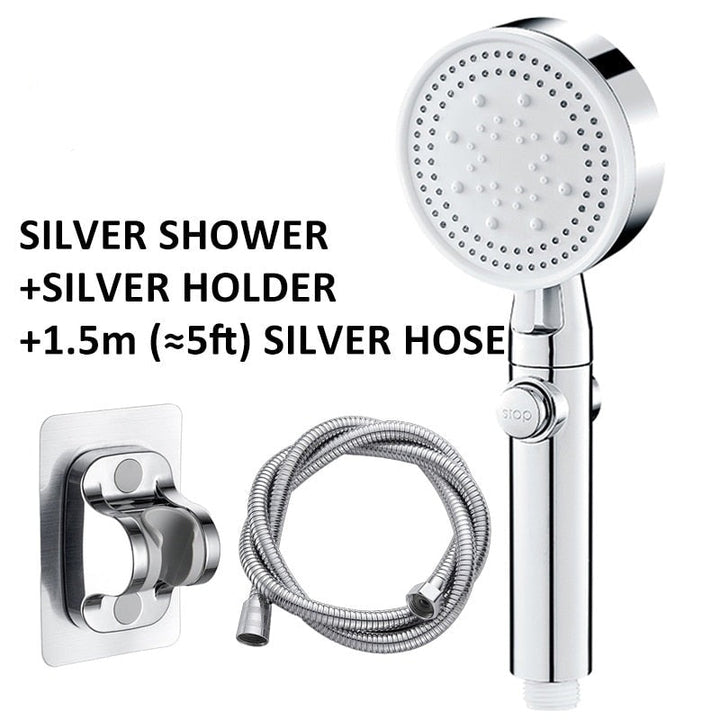 BowLift | Adjustable Multi Mode High-Pressure Shower Head