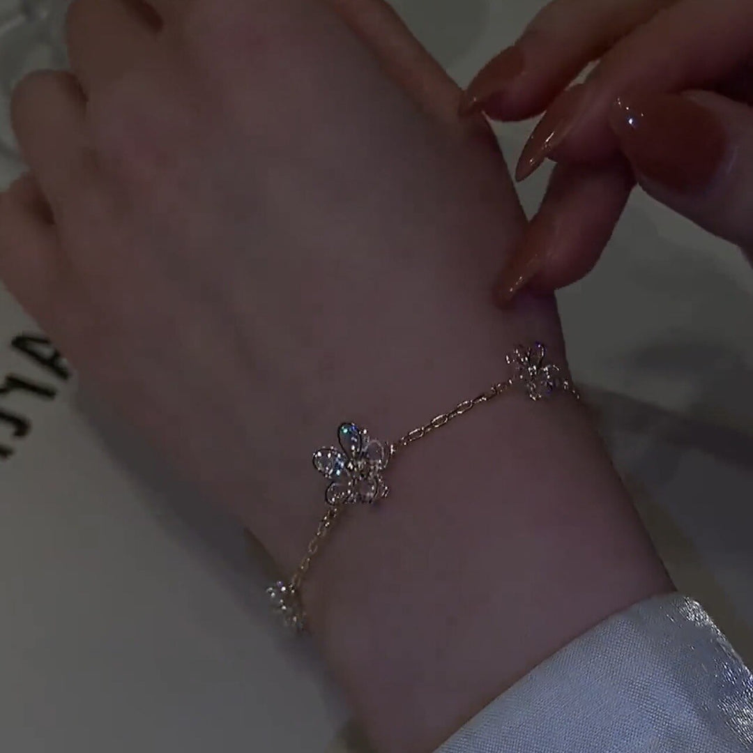 BowLift | Floral Blossom Zircon Bracelet