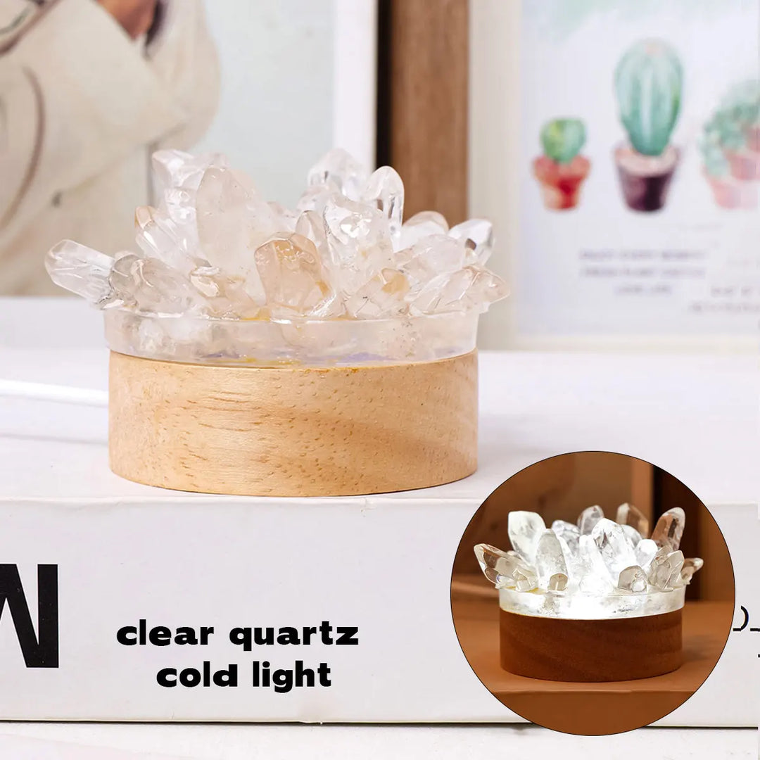 BowLift | Crystal lamp natural stone | Handmade | Feng Shui & wellness decor | 150–200 g