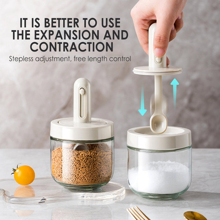 BowLift | Creative Mini Seasoning Jar with Spoon
