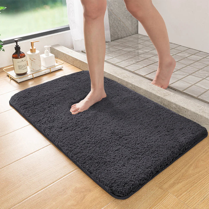 BowLift | Long-pile, Absorbent Bath Mat With Anti-slip